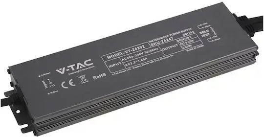 V-TAC Τροφοδοτικό LED Στεγανό IP67 Ισχύος 200W με Τάση Εξόδου 24V