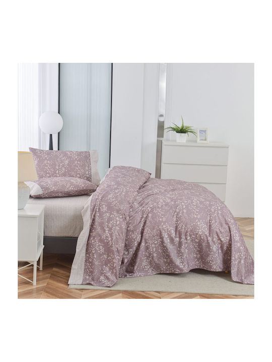 Liolios Home Σετ Σεντόνια Υπέρδιπλα 245x270εκ. 4 (4τμχ)