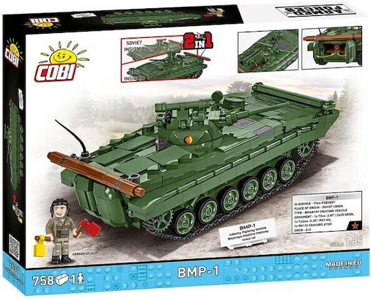 Cobi Cuburi de Construit BMP-1 758 Bucăți