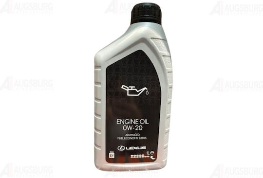 Lexus Advanced Fuel Economy Extra Car Oil 0W-20 1lt