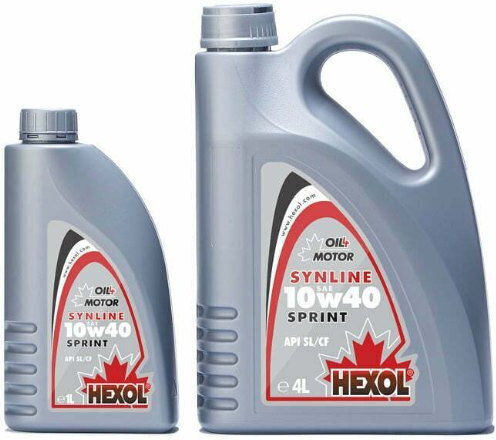 Hexol Synline Sprint Ημισυνθετικό Λάδι Αυτοκινήτου 10W-40 4lt