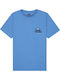 Kids Short-Sleeved Blue Top Ride