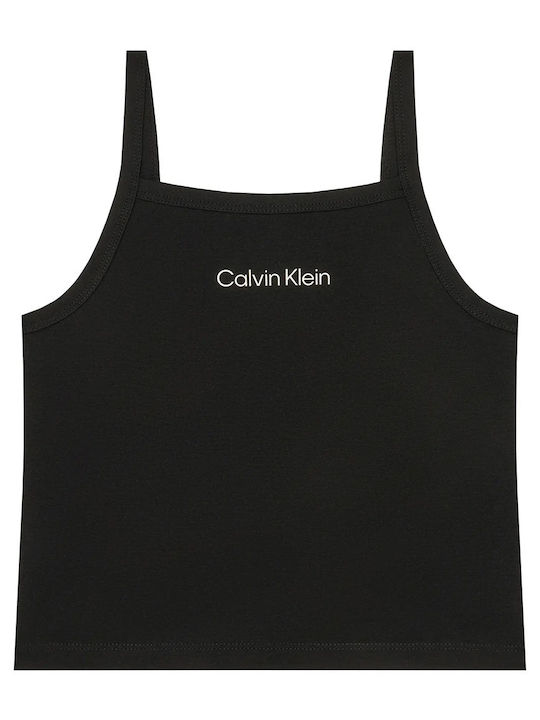 Kids Top Sleeveless Black