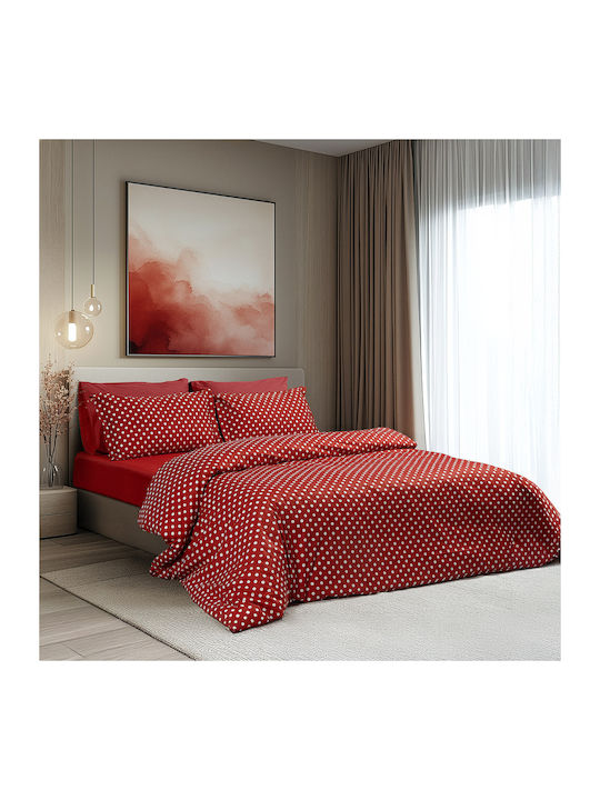 Beauty Home Cotton Single Duvet Cover Set with ...