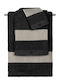 Guy Laroche Bath Towels Set 3 pcs Black Weight 500gsm