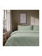 Beauty Home Art 10101 Fancy Coverlet Set Single Mint 160x230cm 2 Pieces
