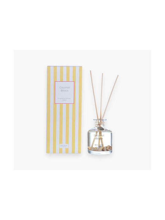 Nef-Nef Homeware Diffusor Kokosnuss Strand mit Parfüm Karüda 230ml