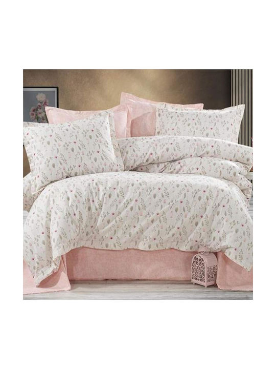 MayHome Set Pillowcases with Envelope Cover Floral 50x70cm