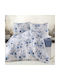 MayHome Σετ Μαξιλαροθήκες με Φάσα Floral 50x70εκ.