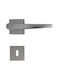 Oramis Middle Door Lever With Rosette Pair With Mouthpiece Nickel