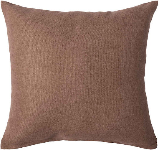 Silk Fashion Decorative Pillow Case A802 Camel 65x65cm