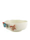 Bordallo Pinheiro Ceramic White Salad Bowl