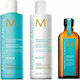 Moroccanoil Moisture Repair Σετ Θεραπείας Μαλλιών για Ταλαιπωρημένα Μαλλιά με Σαμπουάν, Conditioner & Λάδι 3τμχ