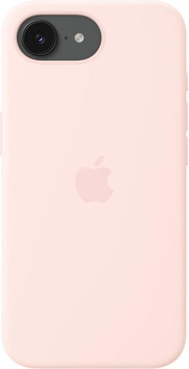 Apple Силиконов Калъф с MagSafe Заден Капак Soft Pink (iPhone 17e)