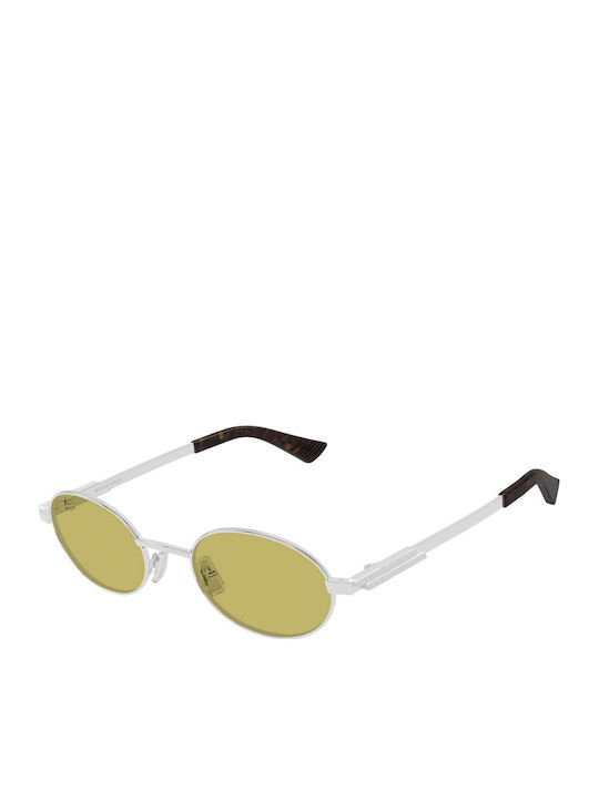 Bottega Veneta Unisex Γυαλιά Ηλίου με Ασημί Μετ...