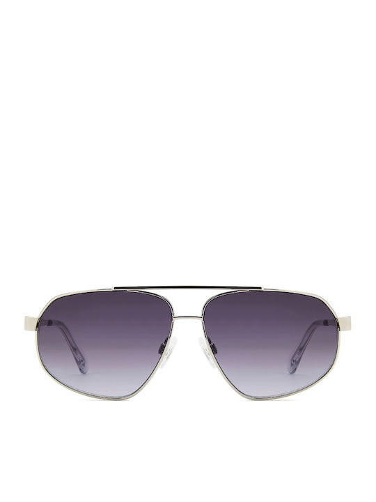 Prive Revaux Men's Sunglasses with Silver Metallic Frame and Silver Mirror Lens PR3012/G/S 79D/9O