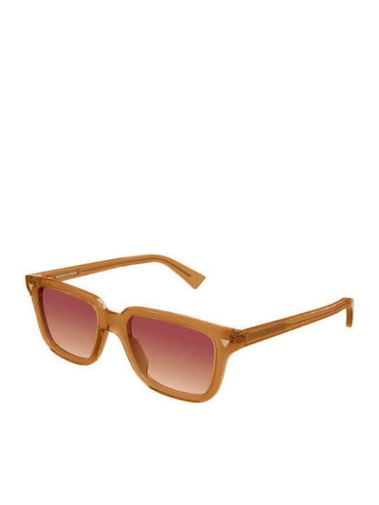 Bottega Veneta Unisex Γυαλιά Ηλίου με Πορτοκαλί Κοκκάλινο Σκελετό και Πορτοκαλί Φακό