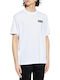 Bluza Tricou Cu Mânecă Scurtă Alb