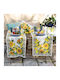 Tessitura Toscana Telerie Linen Runner Etruscan Yellow 45x170cm