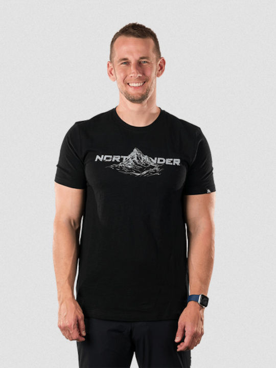 Northfinder Polo Herrenbluse Kurzarm Dunkelgrau