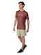 Core Sportliches T-Shirt Kupferbraun