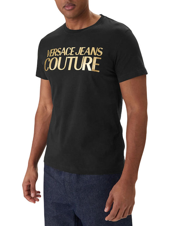 Versace Μπλούζα Κοντομάνικη Μαύρο