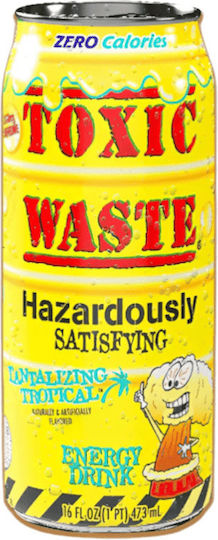 Toxic Waste Energy Drink Zero Calories Tantalizing Tropical 473ml