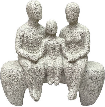 Marhome Figurină Decorativă Statuetă Din Piatră 18x10x20cm