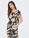 Women's Blouse with 3/4 Sleeve Black