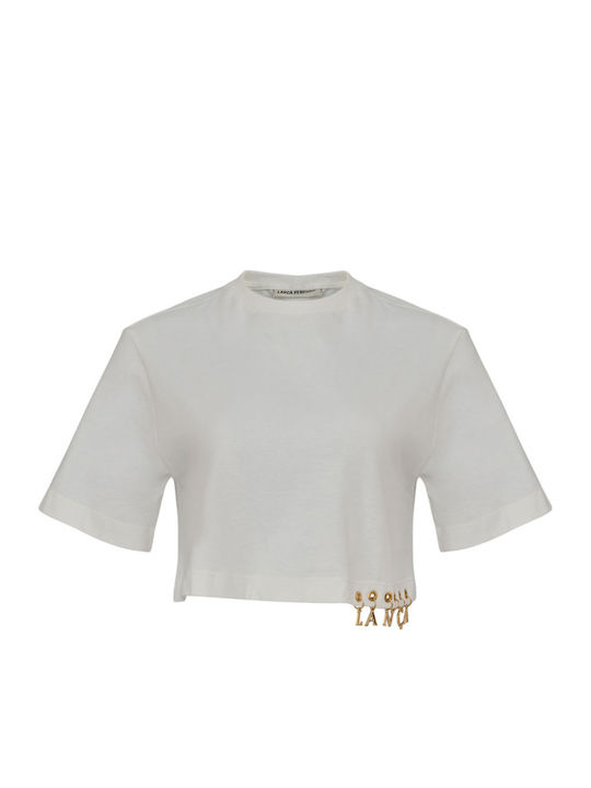 Lanca T-Shirt Εκρού Lanca T-Shirt Εκρού