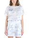 Women's Fancy White T-shirt
