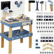 Mare Atelier din Lemn Set de Unelte pentru Copii Za5486