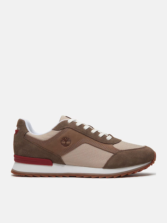 Timberland Мъжки Сникърси Светло Бежови / Кафяви