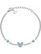 Disney Women's Bracelet Made of Stainless Steel with Zircon
