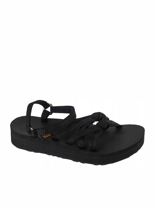 Teva W Midform Women's Flat Sandals Sporty Black