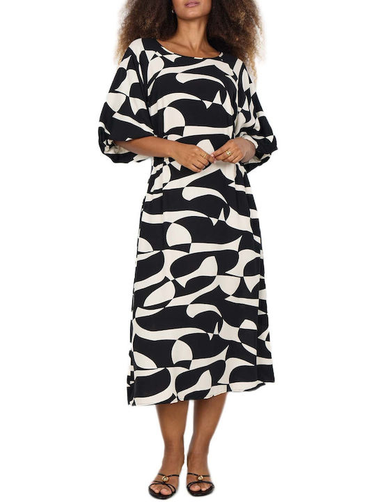Soya Concept Damenkleid Ganztägig Schwarzes