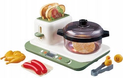 Toy Kitchen Toaster Pot Children