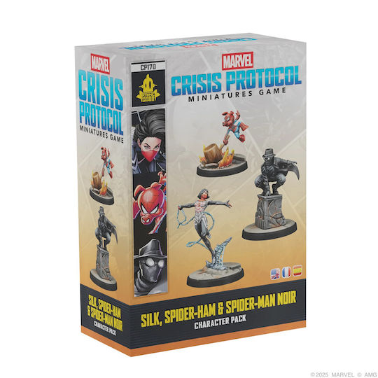 Marvel Crisis Protocol Silk Spider-ham & Spider-man Noir En Fr Sp