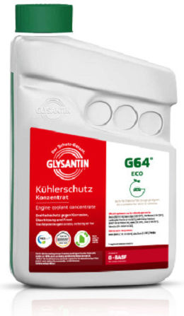 BASF Glysantin G64 Συμπυκνωμένο Αντιψυκτικό Υγρό Ψυγείου Αυτοκινήτου Πράσινο Χρώμα 1lt