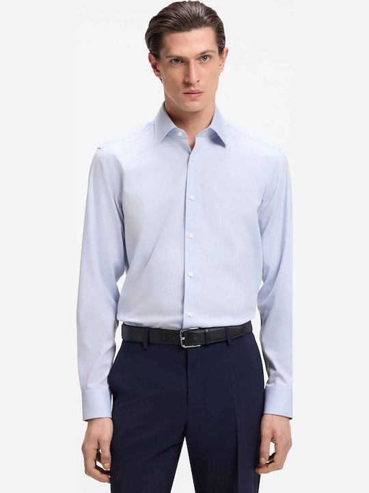 Boss H Joe Long Sleeve Shirt in Regular Fit Lig...
