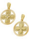 Senzio Belibasakis Charm Talisman Konstantin mit Steinen aus 9K Gold mit Zirkon