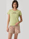 Minerva Summer Women's Cotton Pyjama Set Turquoise Dusty Animal