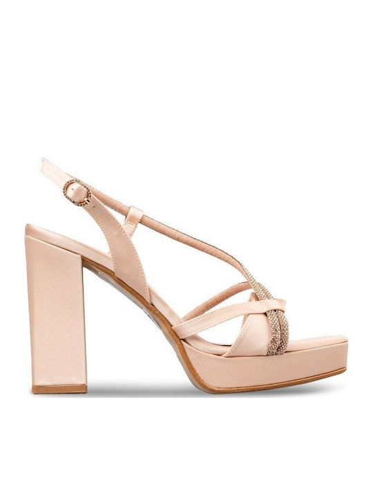 Envie Shoes Envie Shoes Damen Sandalen Beige