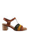 Leather Tabac Brown Sandals