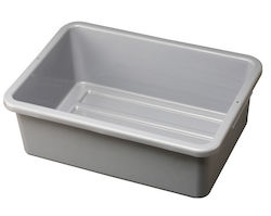 Raki Ligean Rectangular Gri 53x42.5x17.5 cm Gri