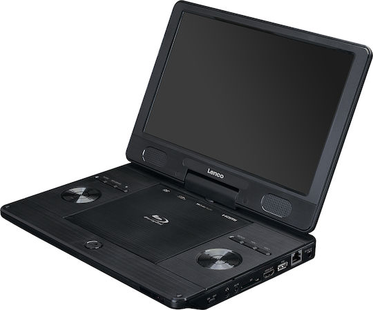 Lenco Portable Blu-ray Dvd Player Tft Screen 11.5-inch Reclining Hdmi Sd Ports Black
