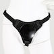 Δερμάτινη Ζώνη Strap On Ομοιώματα Βεντούζα Leather Strap On Harness Suction Cup Dildos Μαύρη