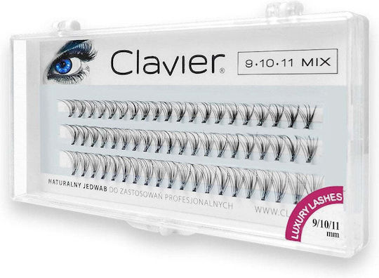Clavier Klassische Wimperncluster Mix 9 10 11mm