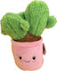 Trend Haus Plush Pink Cactus For 3+ Years