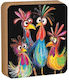 Chicken Friends Easter Decorative Tablepiece 11x11cm